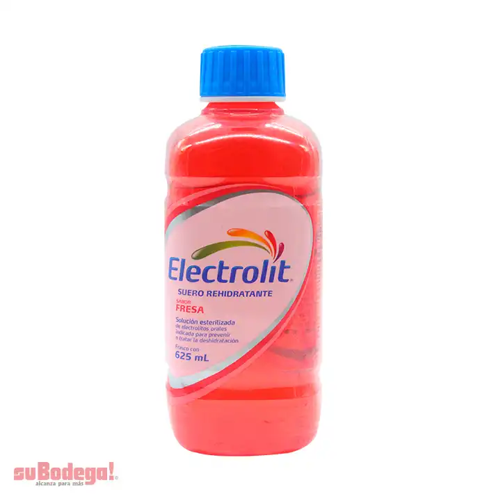 Suero Electrolit Fresa 625 ml.