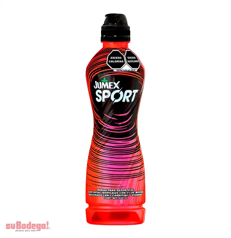 Bebida Jumex Sport Frutas Tropicales Nuevo 600 ml.