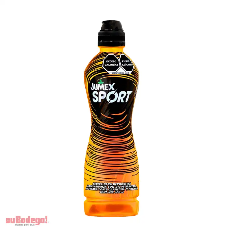 Bebida Jumex Sport Naranja Nuevo 600 ml.