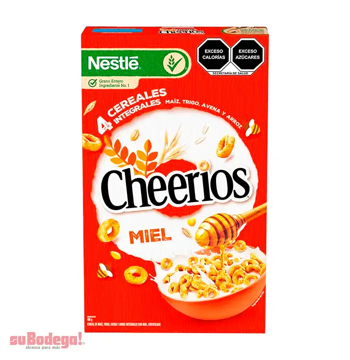 Cereal Nestlé Cheerios Miel 480 gr.