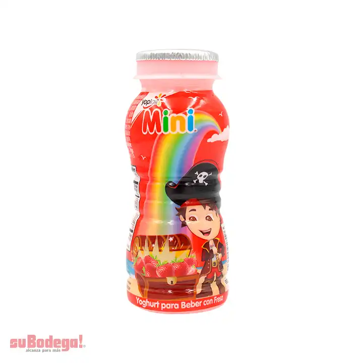 Yoghurt Yoplait Fresa para Beber Mini 100 gr.