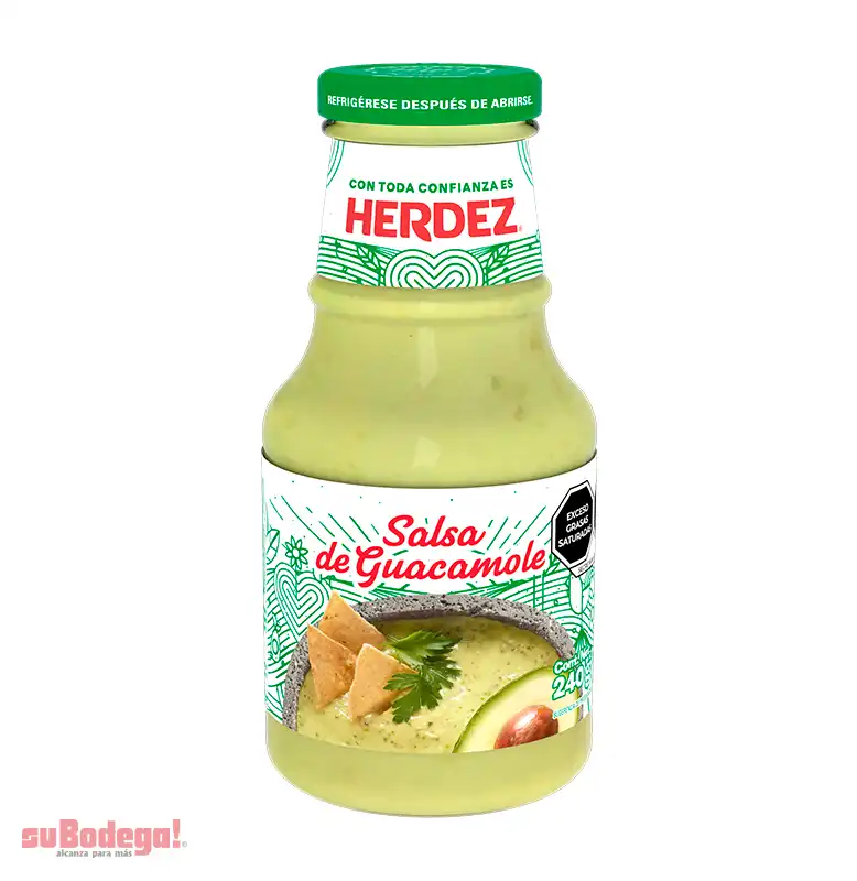 Salsa Guacamole Herdez 240 gr.