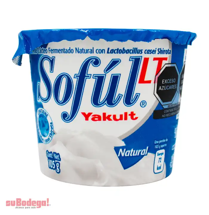 Yoghurt Sofúl Natural Sin Azúcar 105 gr.