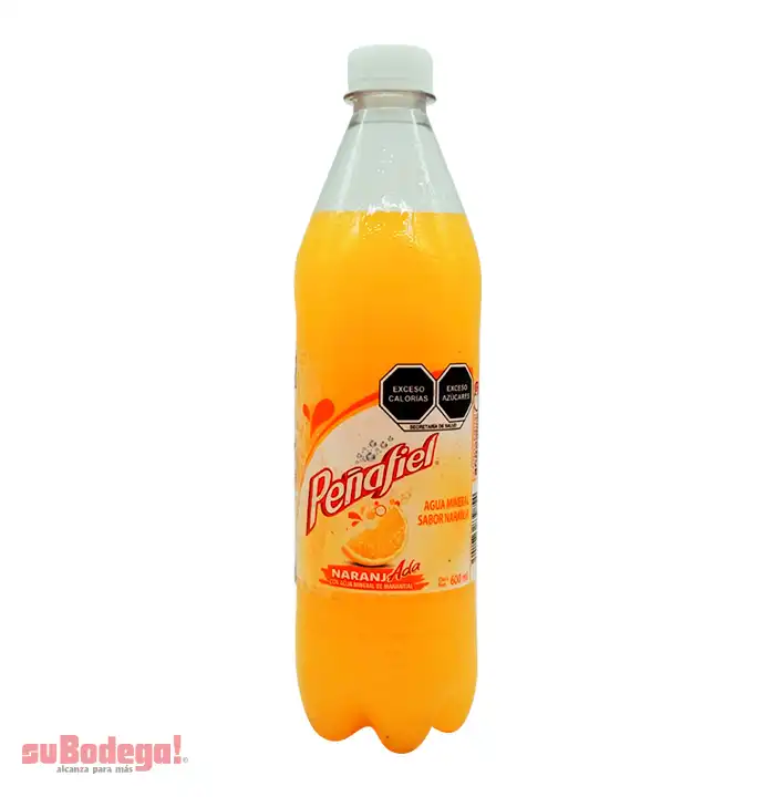 Refresco Peñafiel Naranjada 600 ml.