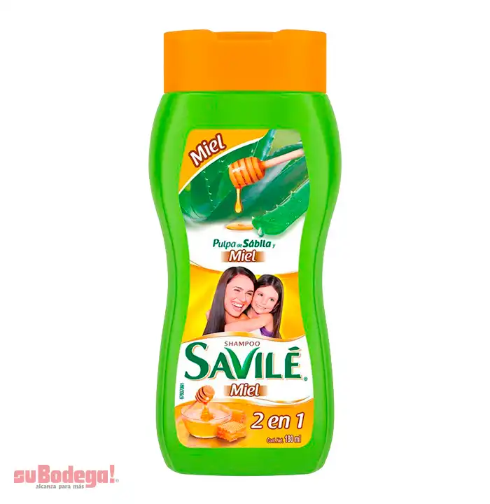 Shampoo Savilé Control Caída 2 en 1 180 ml.