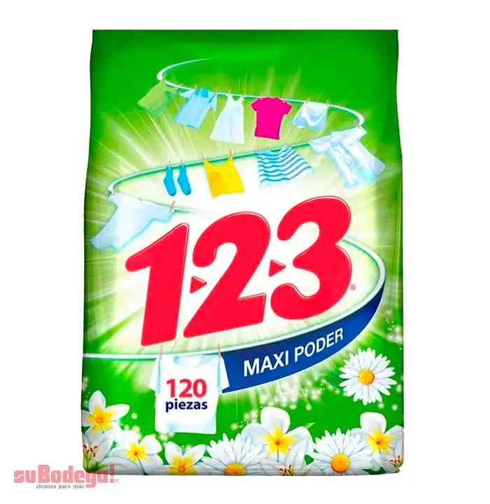 Detergente 123 Rocío Del Campo 900 gr.