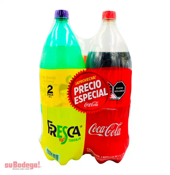 Refresco Fresca Bi Pack 2/2 lt.