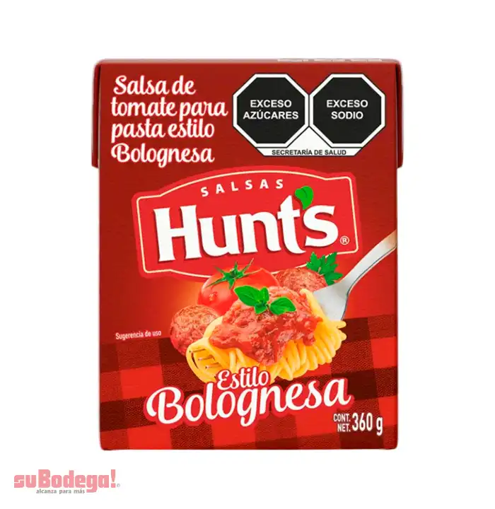 Salsa para Pasta Hunts Bolognesa 360 Gr