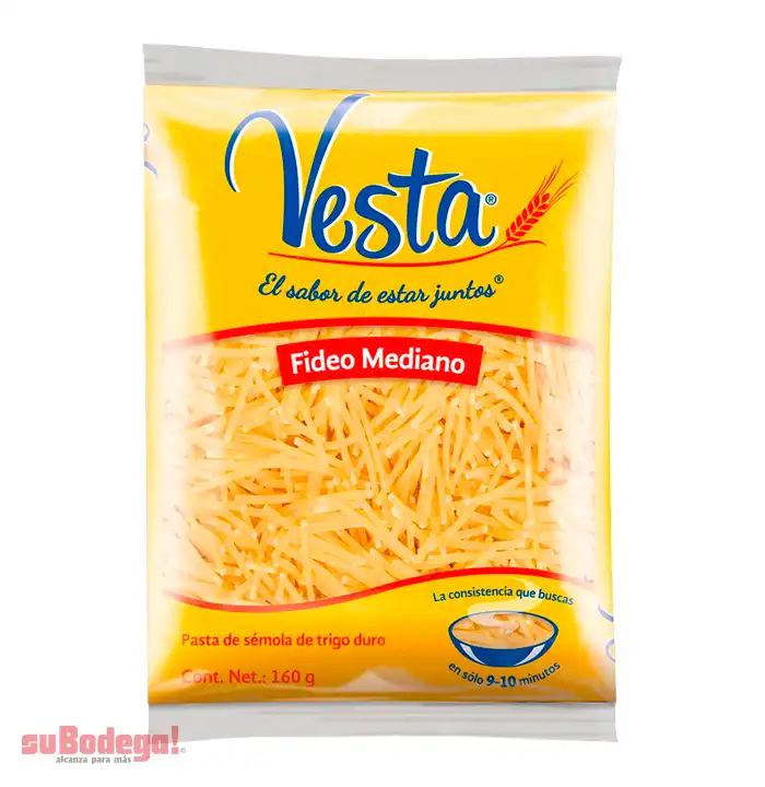 Pasta Vesta Fideo Mediano 160 gr.