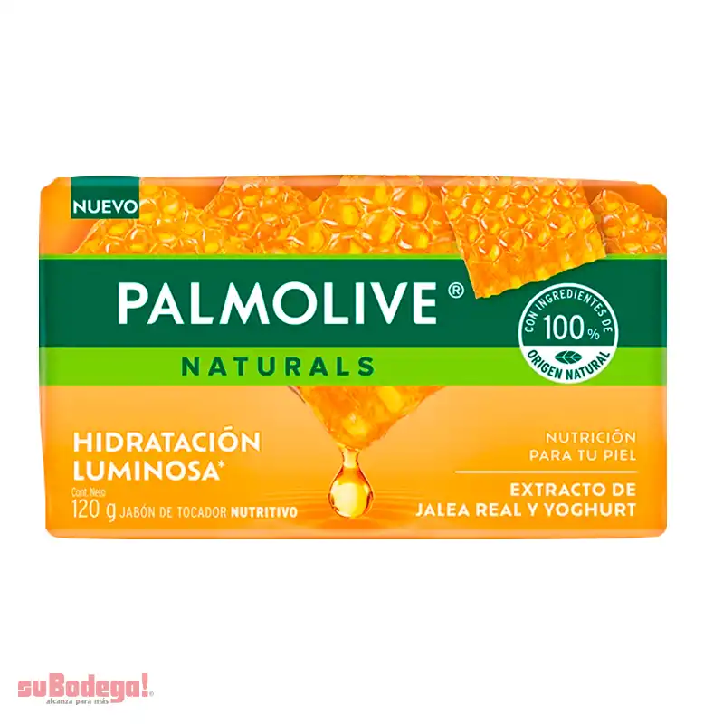 Jabón de Tocador Palmolive Naturals Yoghurt y Jalea Real 120 g