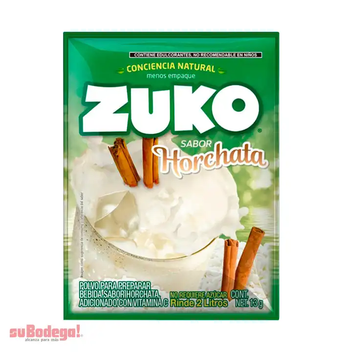 Refresco Zuko Horchata 15 gr.