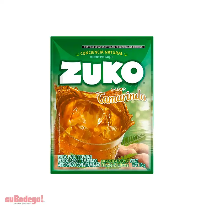 Refresco Zuko Tamarindo 15 gr.