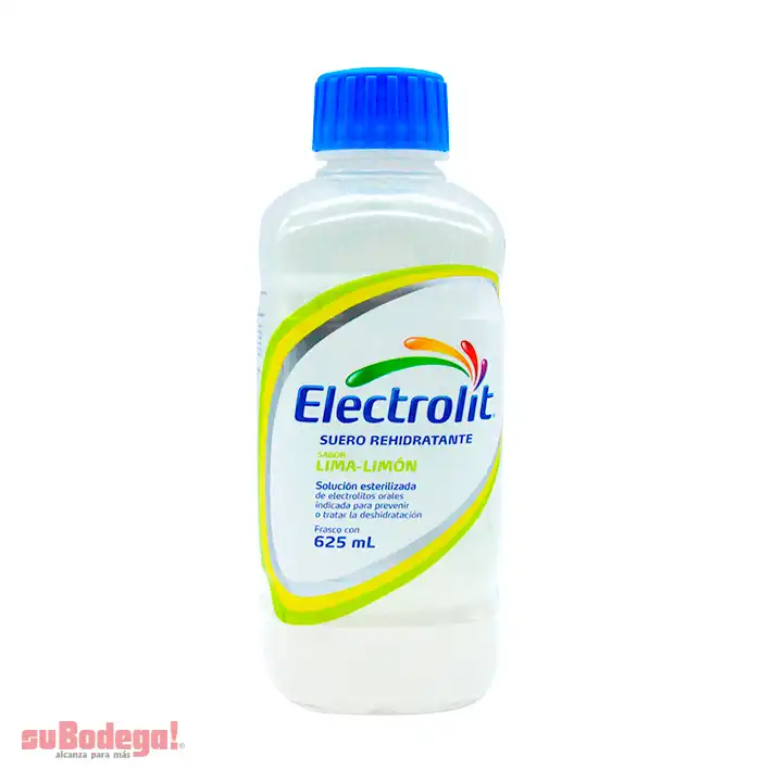 Suero Electrolit Lima Limón 625 ml.