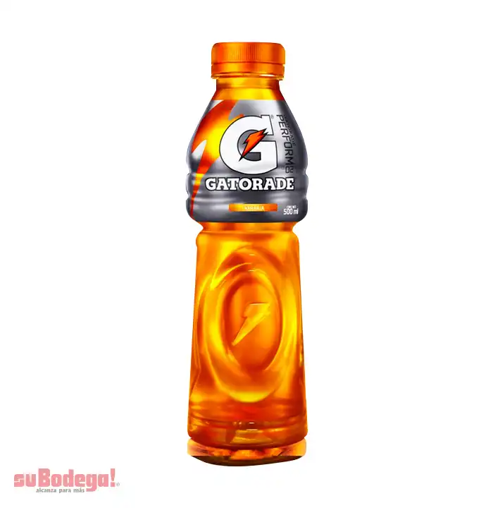 Bebida Gatorade Naranja 500 ml.