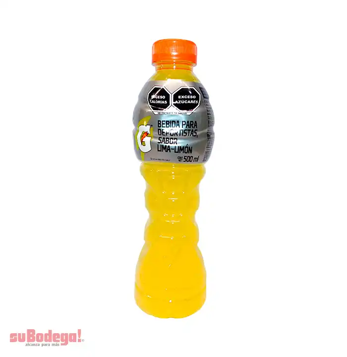 Bebida Gatorade Lima Limón 500 ml.