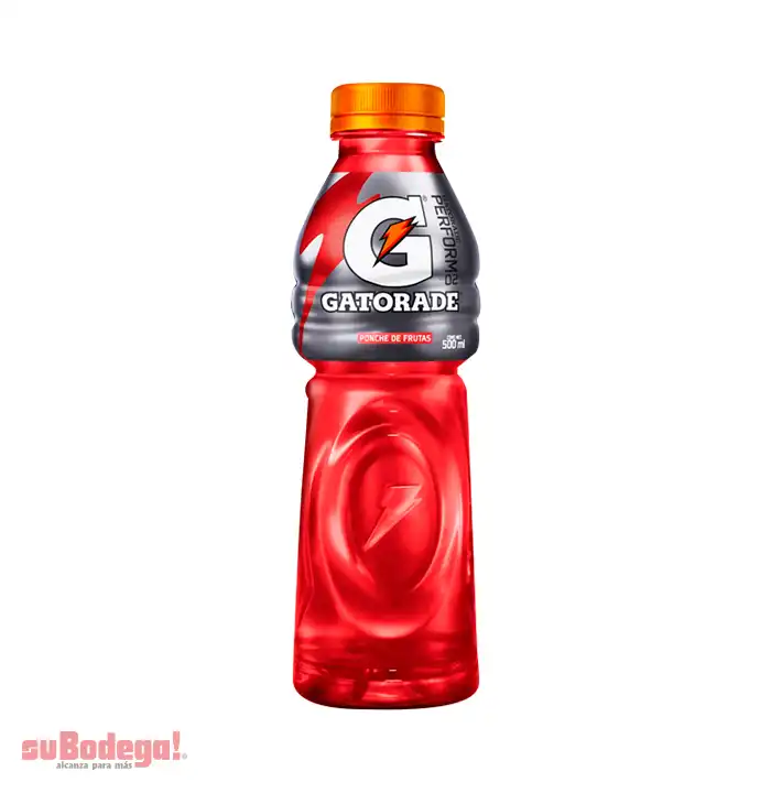 Bebida Gatorade Ponche de Frutas 500 ml.