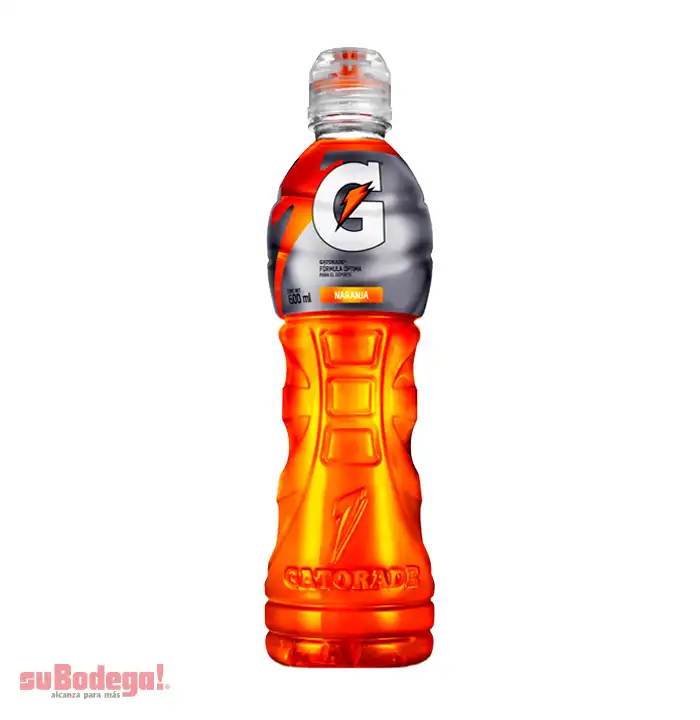 Bebida Gatorade Sport Naranja 600 ml.
