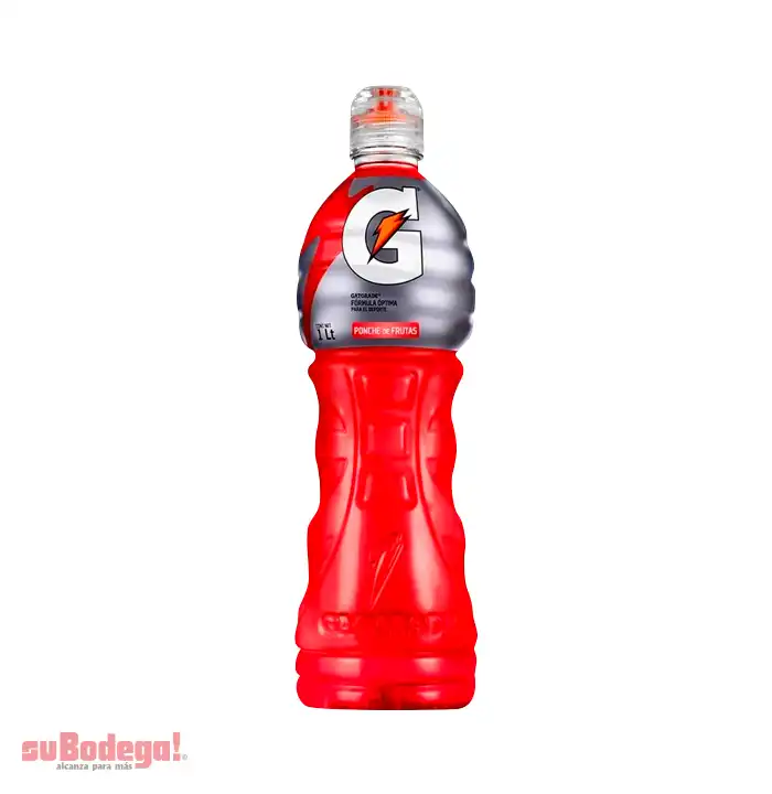 Bebida Gatorade Ponche de Frutas 1 lt.