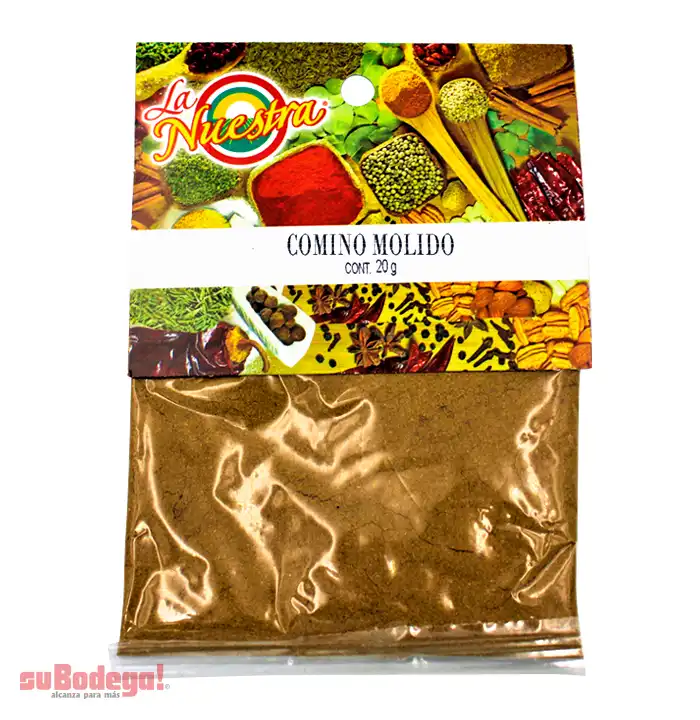 Especia Comino Molido La Nuestra 20 gr.