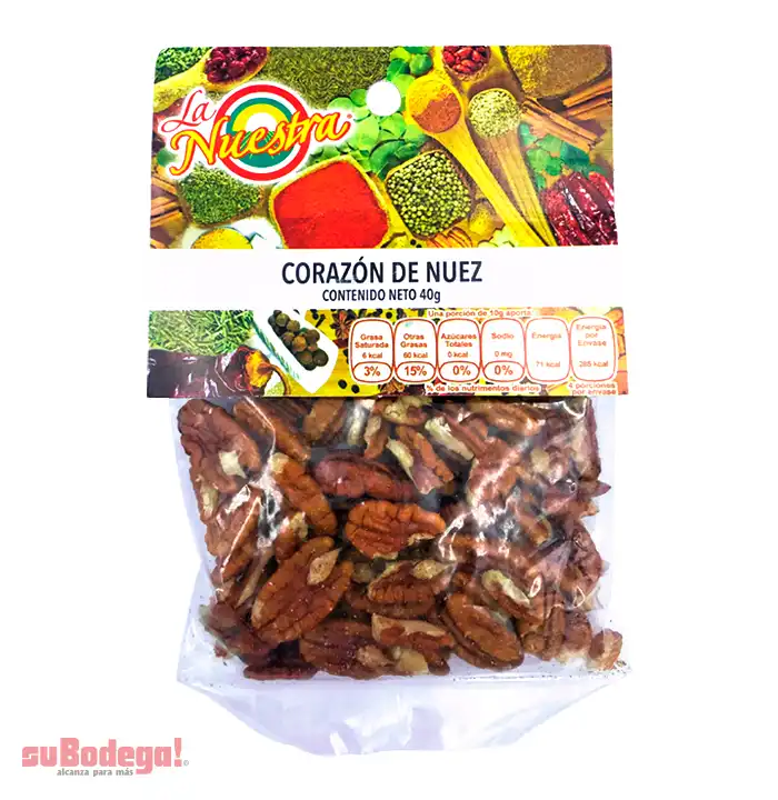 Especia Corazón de Nuez La Nuestra 40 gr.