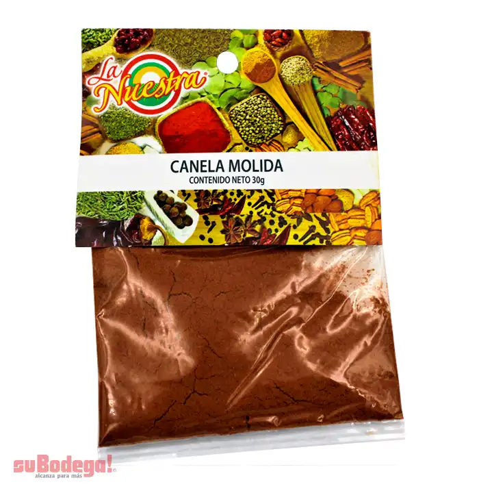 Especia Canela Molida La Nuestra 30 gr.