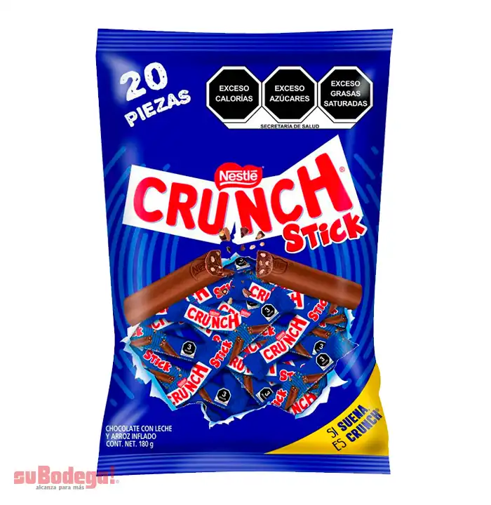 Chocolate Nestlé Crunch Stick 20/9 gr.