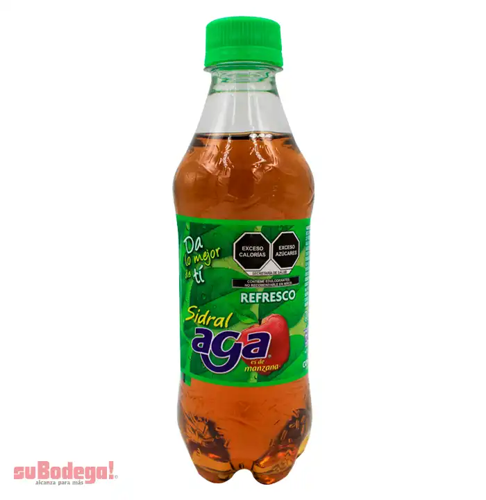 Refresco Aga Sidral Manzana 300 ml.