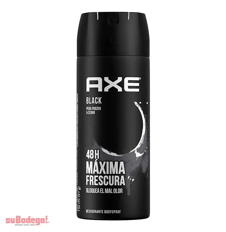 Desodorante Axe Black Hombre Aerosol 96 gr.