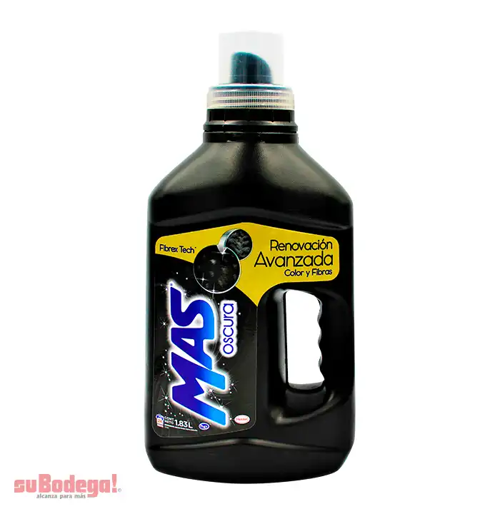 Detergente MAS Ropa Oscura Líquido 1.830 lt