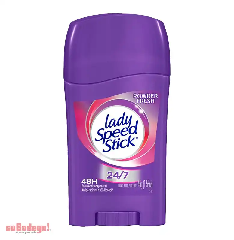 Desodorante Lady Speed Stick Powder Fresh 45 gr.