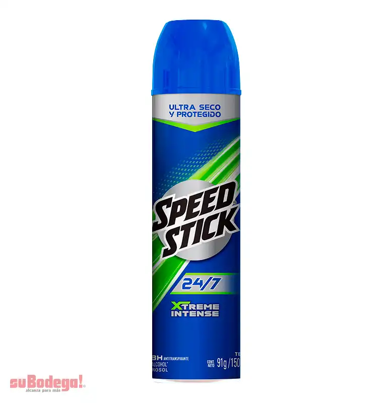 Desodorante Speed Stick Xtreme Intense Aerosol 91 gr.