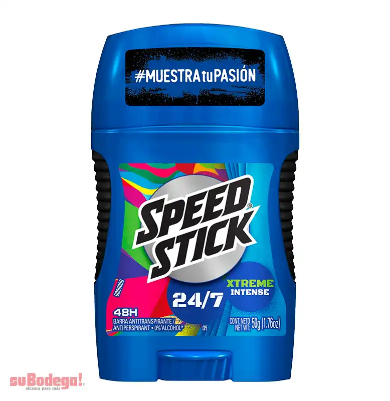 Desodorante Speed Stick Xtreme Intense 50 gr.