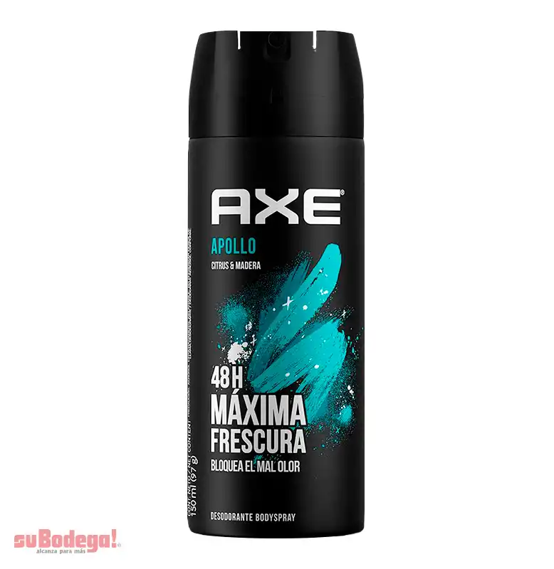 Desodorante Axe Apollo Hombre Aerosol 96 gr.