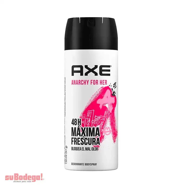 Desodorante Axe Anarchy Mujer Aerosol 96 gr.