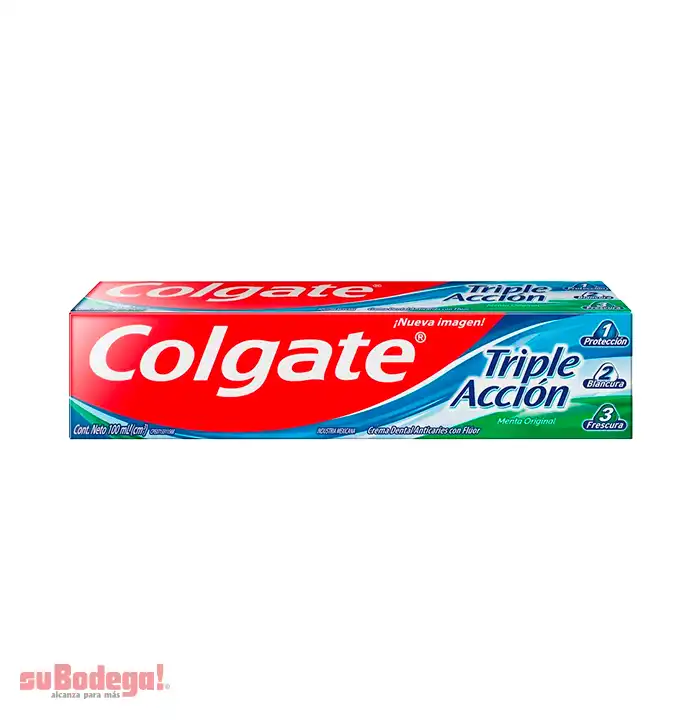 Crema Dental Colgate Triple Acción 100 ml.