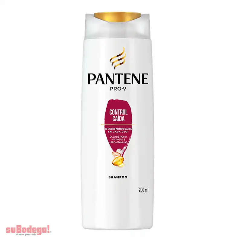 Shampoo Pantene Control Caída 200 ml.