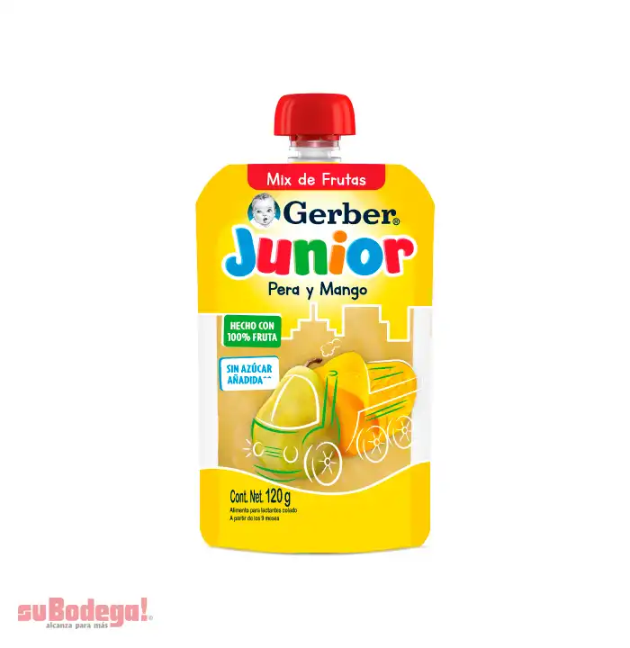 Gerber Junior Pera Mango Pouch 120 gr.