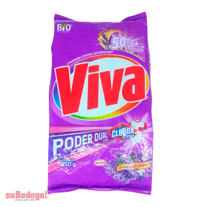 Detergente Viva Lavanda 850 gr.