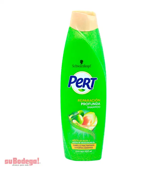 Shampoo Pert Aceite de Oliva 2 En1 650 ml.