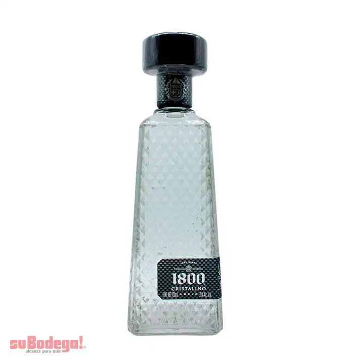 Tequila Cuervo 1800 Cristalino 700 ml.