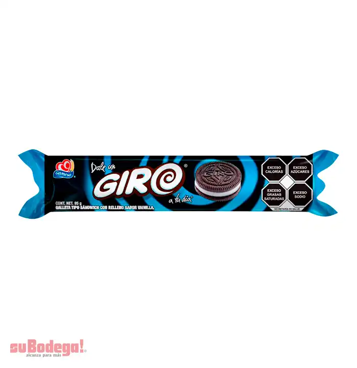 Galletas Gamesa Sándwich Giro 95 gr.