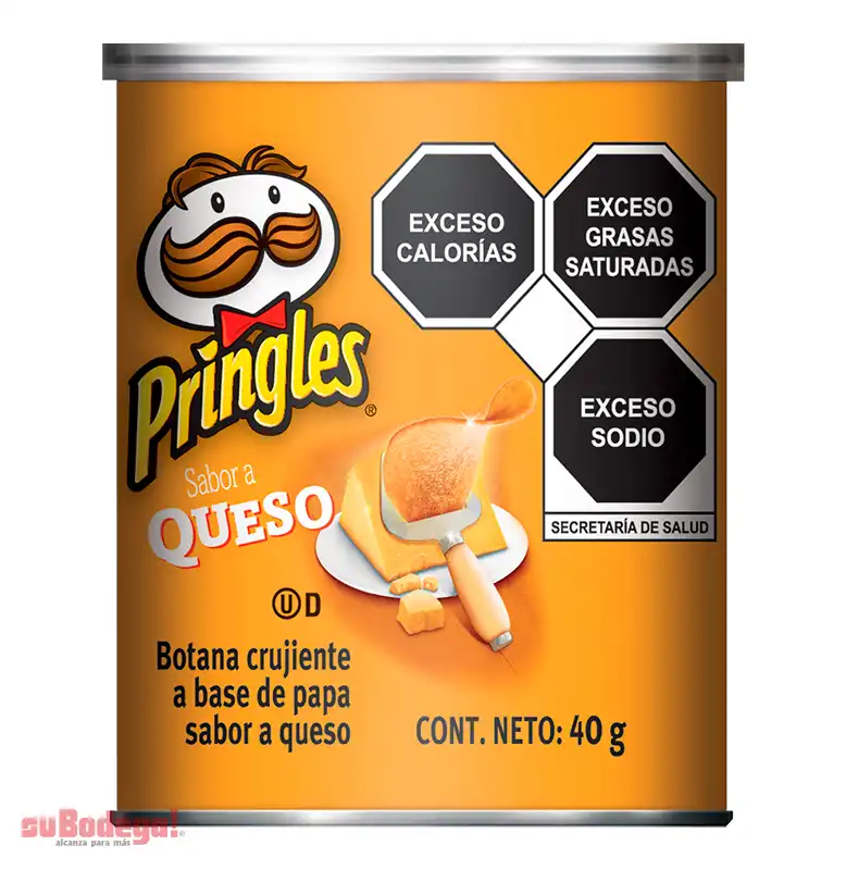 Pringles Papas Queso 40 gr.
