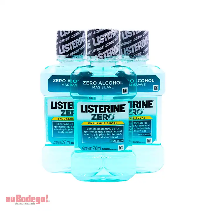 Enjuague Bucal Listerine Zero 250 ml.