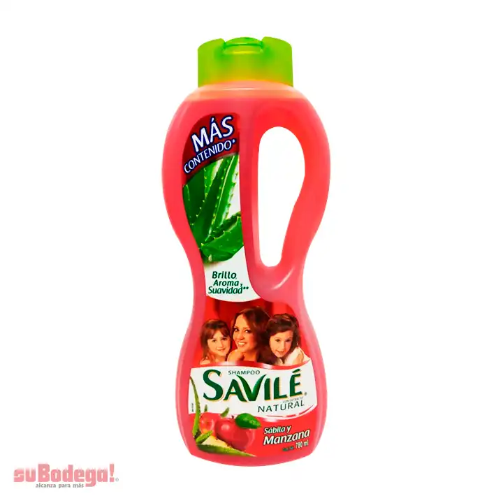 Shampoo Savilé Natural Manzana 780 ml.