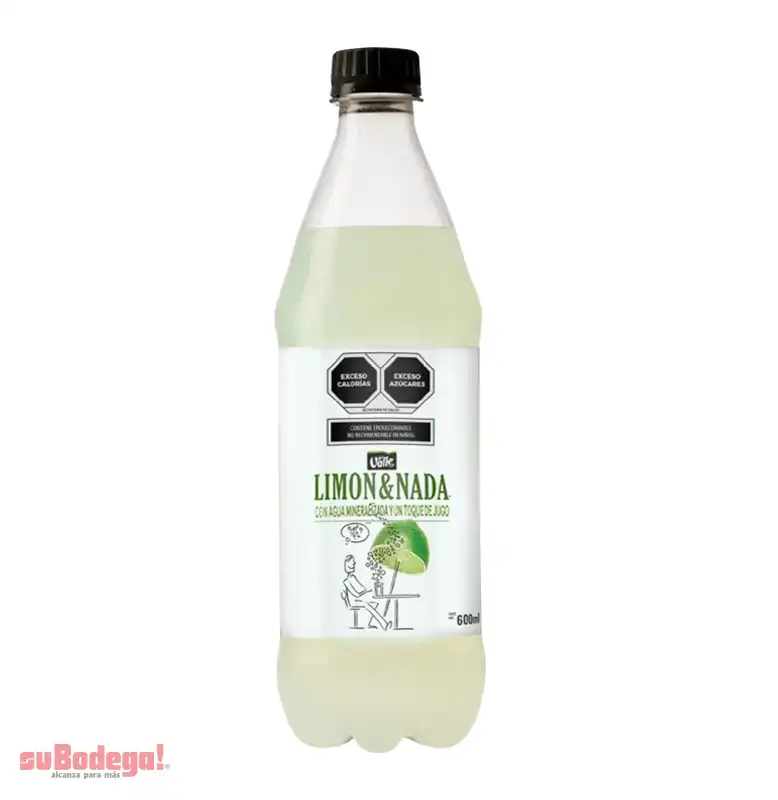 Refresco Del Valle Limón y Nada 600 ml.