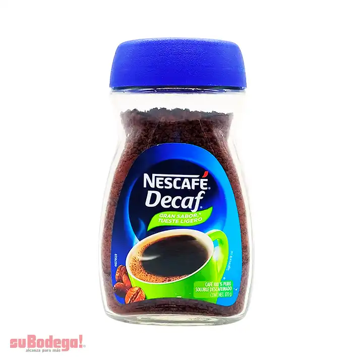 Café Nescafé Decaf 170 gr.