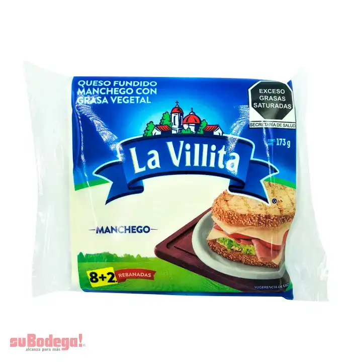 Queso Manchego La Villita 175 gr.