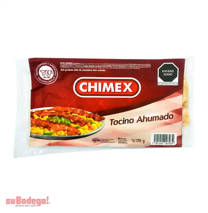 Tocino Ahumado Chimex 170 gr.