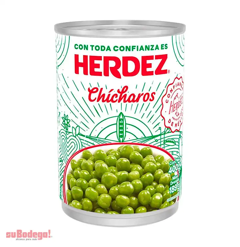 Chícharo Natural Herdez 400 gr.