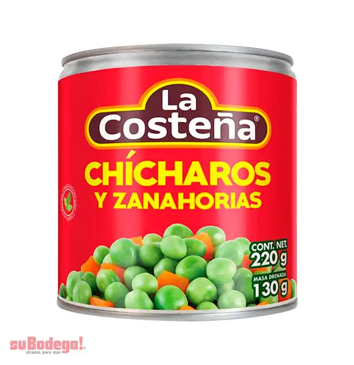 Chícharo con Zanahoria La Costeña 220 gr.